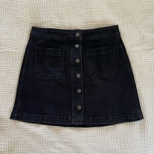 Madewell Stretch Denim A-Line Skirt